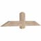 Ekena Millwork Eugene Smooth Timber Gable Bracket, Douglas Fir, 60"W x 15"H x 3 1/2"D x 5 1/2"F, 6/12 Pitch GBW060X15X0406EUG00SDF - alternate 4